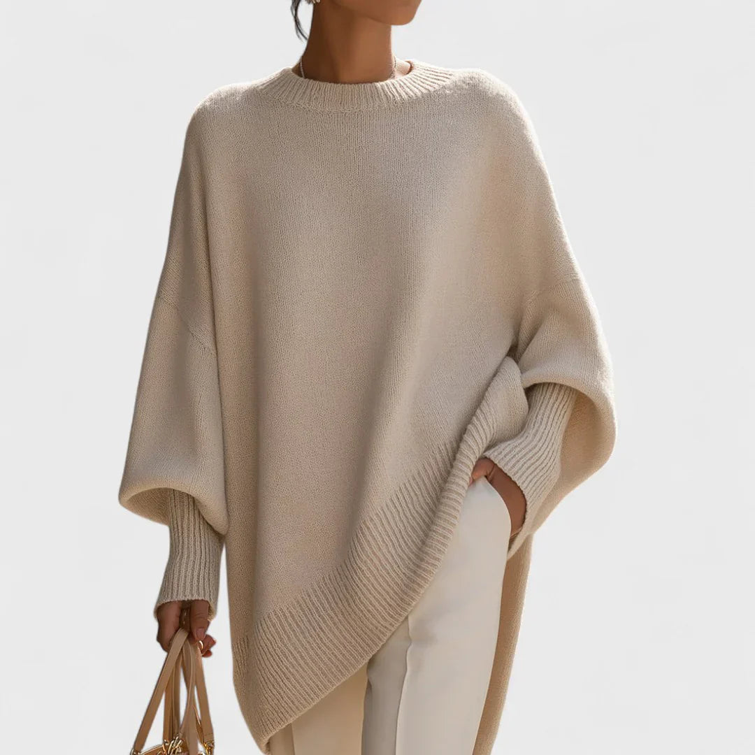 LIV – Poncho Oversize Élégance Simple